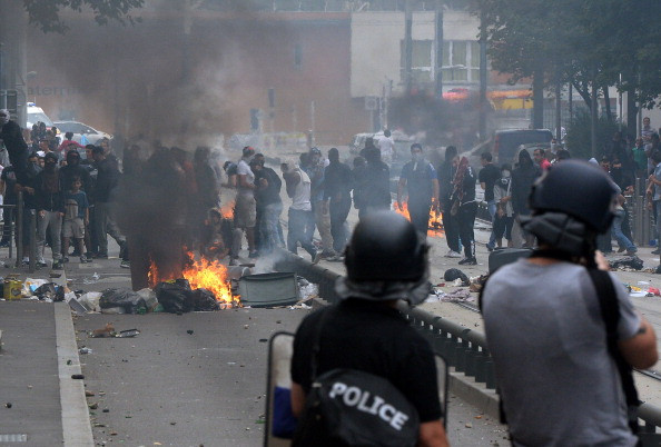 French Youth Clash with Police in Anti- Israeli Protests