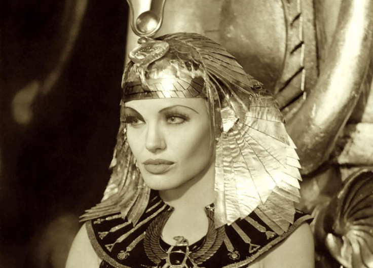 Fan-made poster of Angelina Jolie as Cleopatra