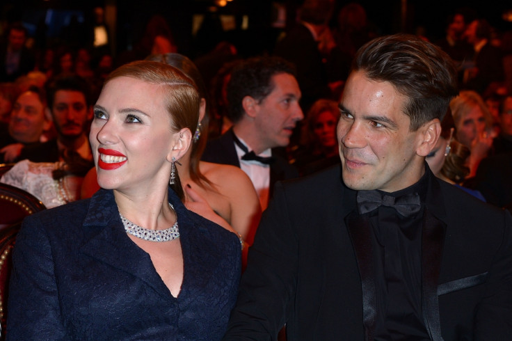 Actress Scarlett Johansson and Romain Dauriac