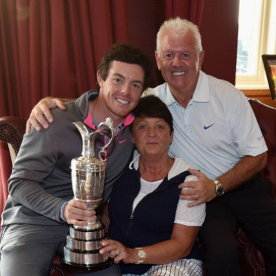 Rory, Rosie and Gerry McIlroy