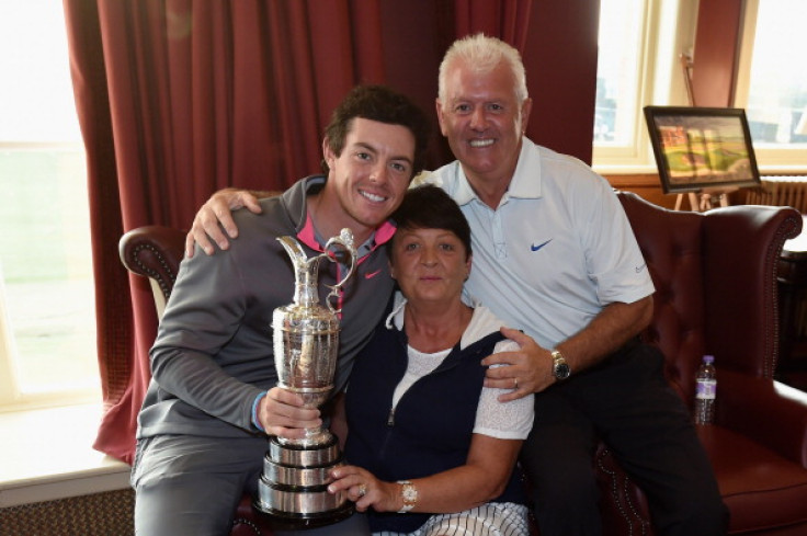 Rory, Rosie and Gerry McIlroy