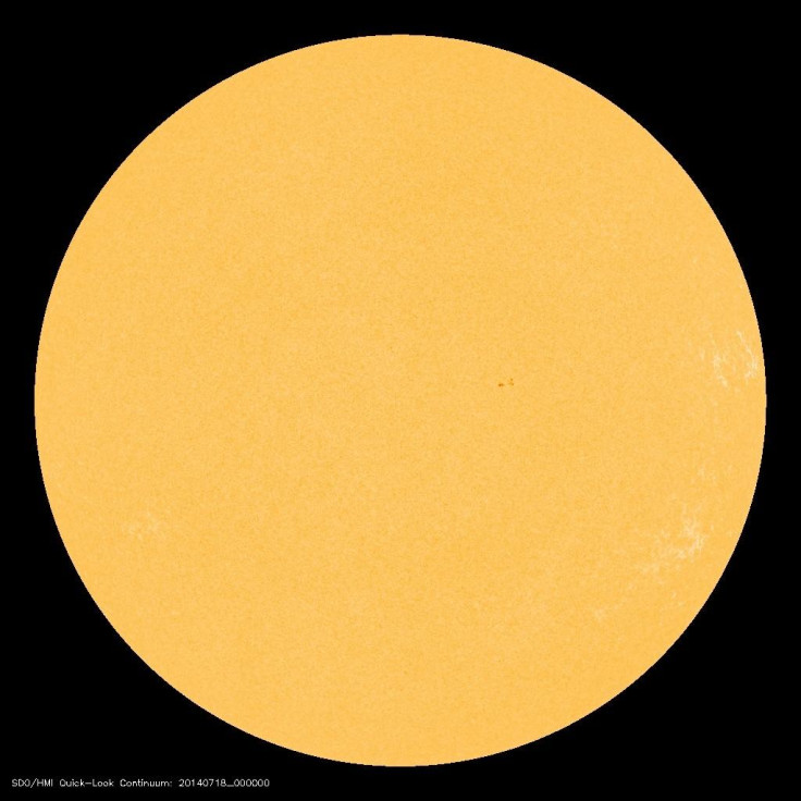 sun without sunspots