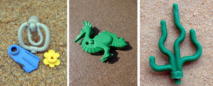 Vintage Lego from a 1997 container spill that continues to wash up on beaches in the UK