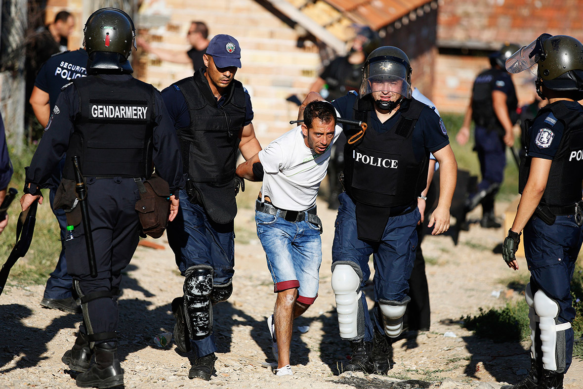 bulgaria roma arrest