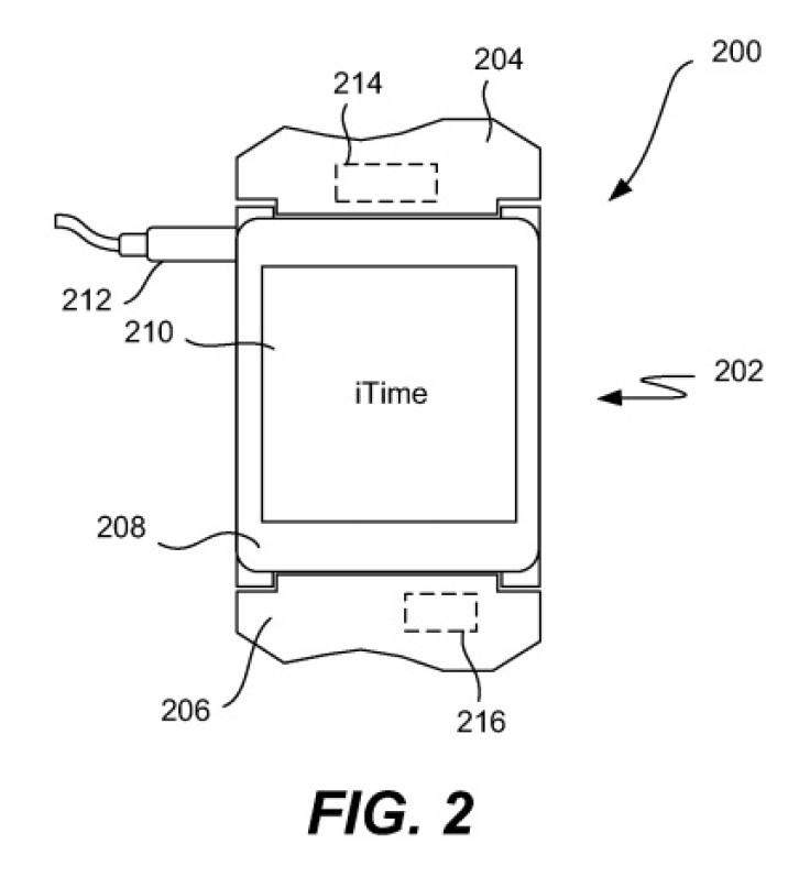 iWatch apple smartwatch patent iTime