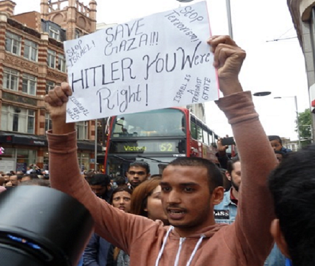 Anti-Semitism has jumped in Britain following the outbreak of fighting between Israel and Hamas Anti-Semitism has jumped in Britain following the outbreak of fighting between Israel and Hamas