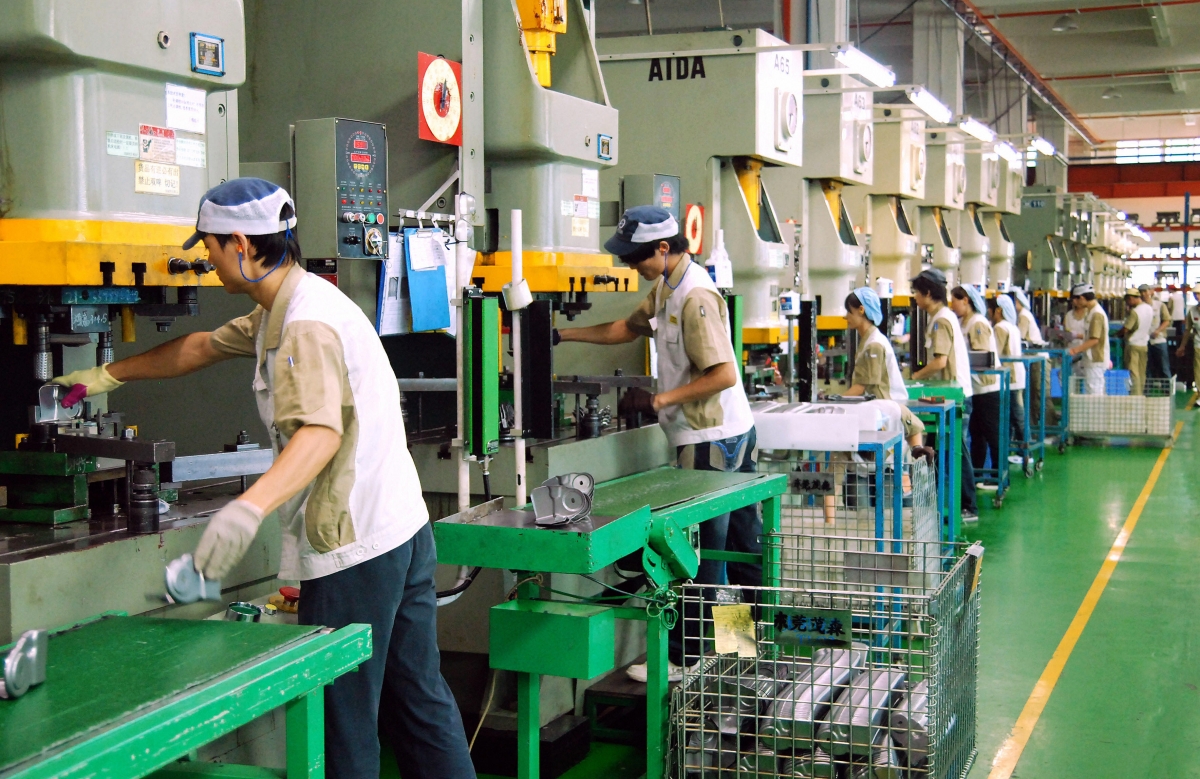Pacote De Dongguan Processado No Hub De Operação