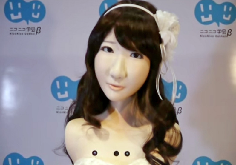 Yukirin, a robot doppelganger of AKB48 pop idol singer Yuki Kashiwagi