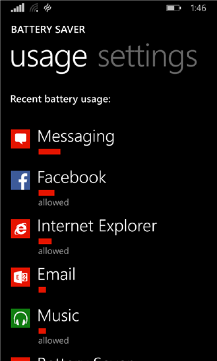 Windows Phone 8.1 'Battery saver Feature' Updated, New version available for download