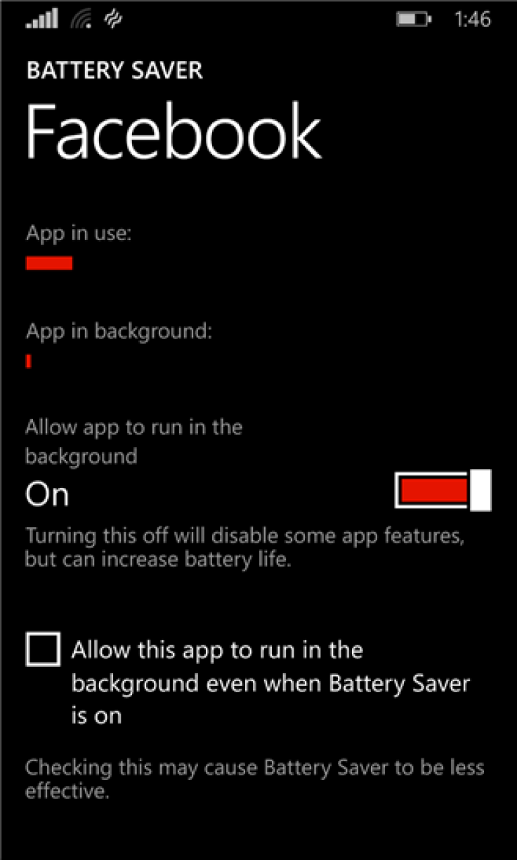 Microsoft Battery Saver Feature in Windows Phone 8.1 updated: Available for Download