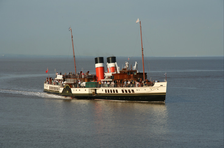 The Waverley, the last surviving paddle steamer