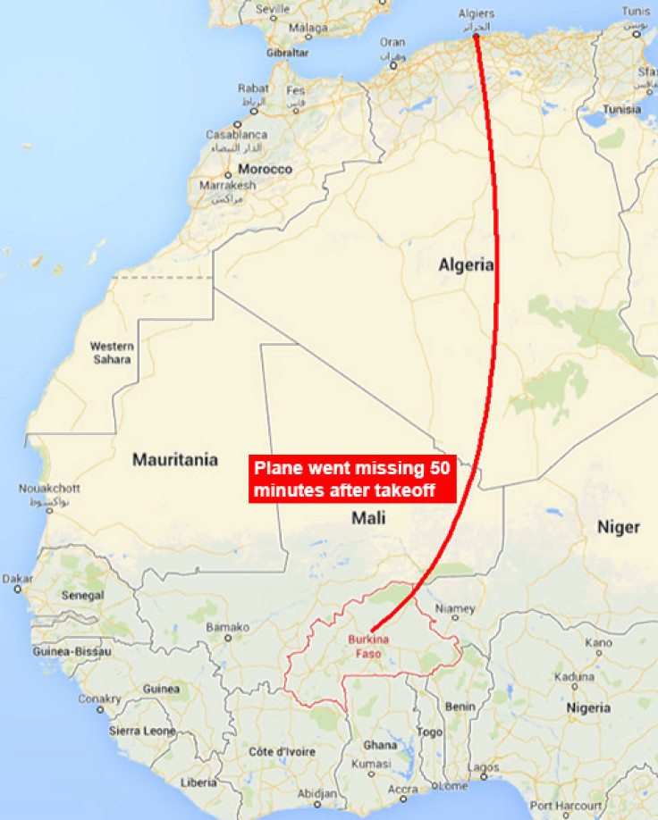 Air Algerie map