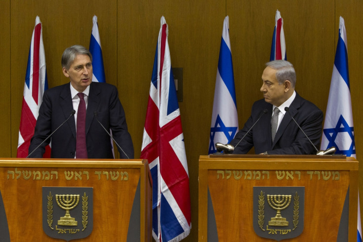 Philip Hammond Benjamin Netanyahu