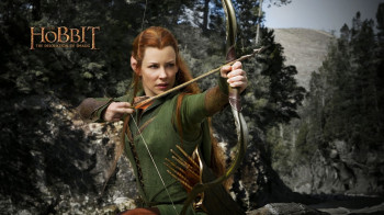 Tauriel, played by actress Evangeline Lilly Tauriel, played by actress Evangeline Lilly