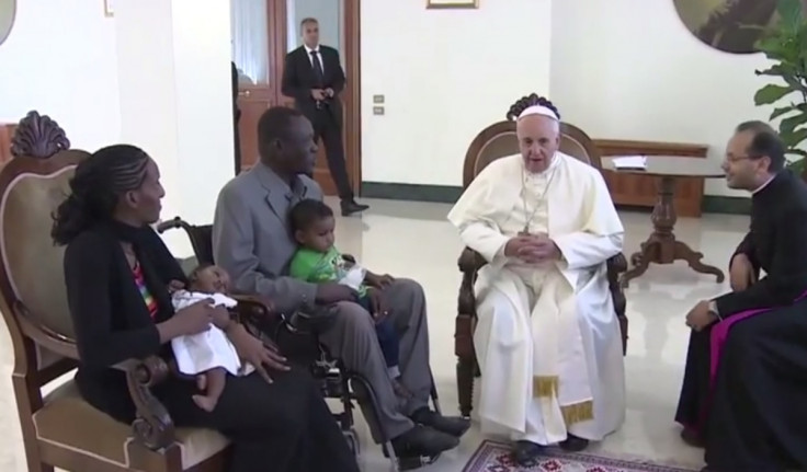 Sudanese Christian Woman Meriam Ibrahim Pope Francis