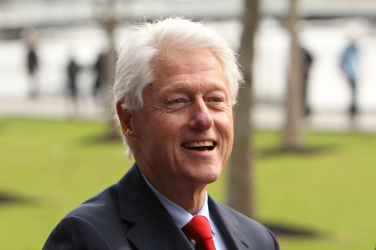 Former U.S. president Bill Clinton visits India