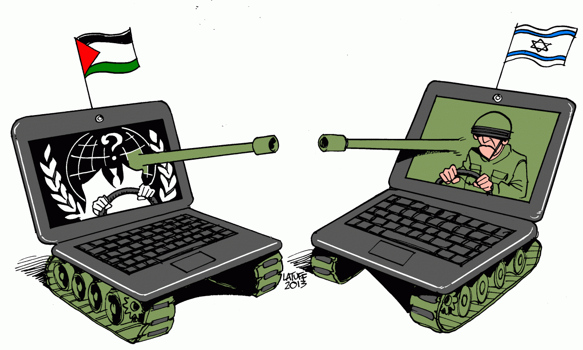 Anonymous vs Israel