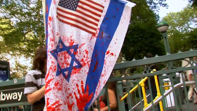 Hundreds In Nyc Protest Us Aid To Israel Ibtimes Uk