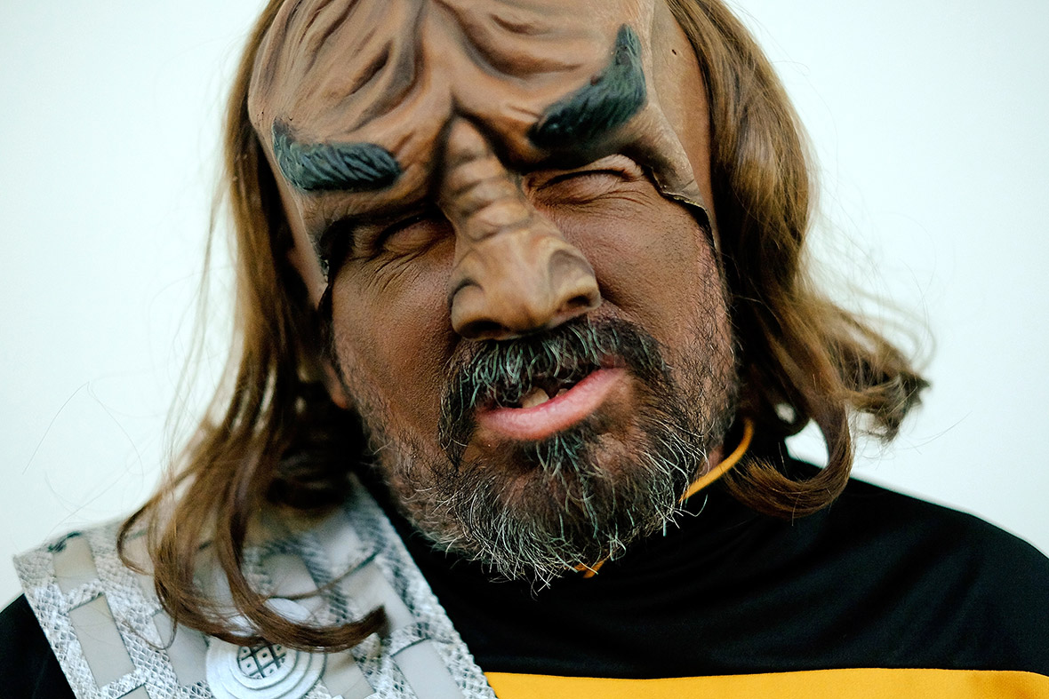 comic con worf klingon