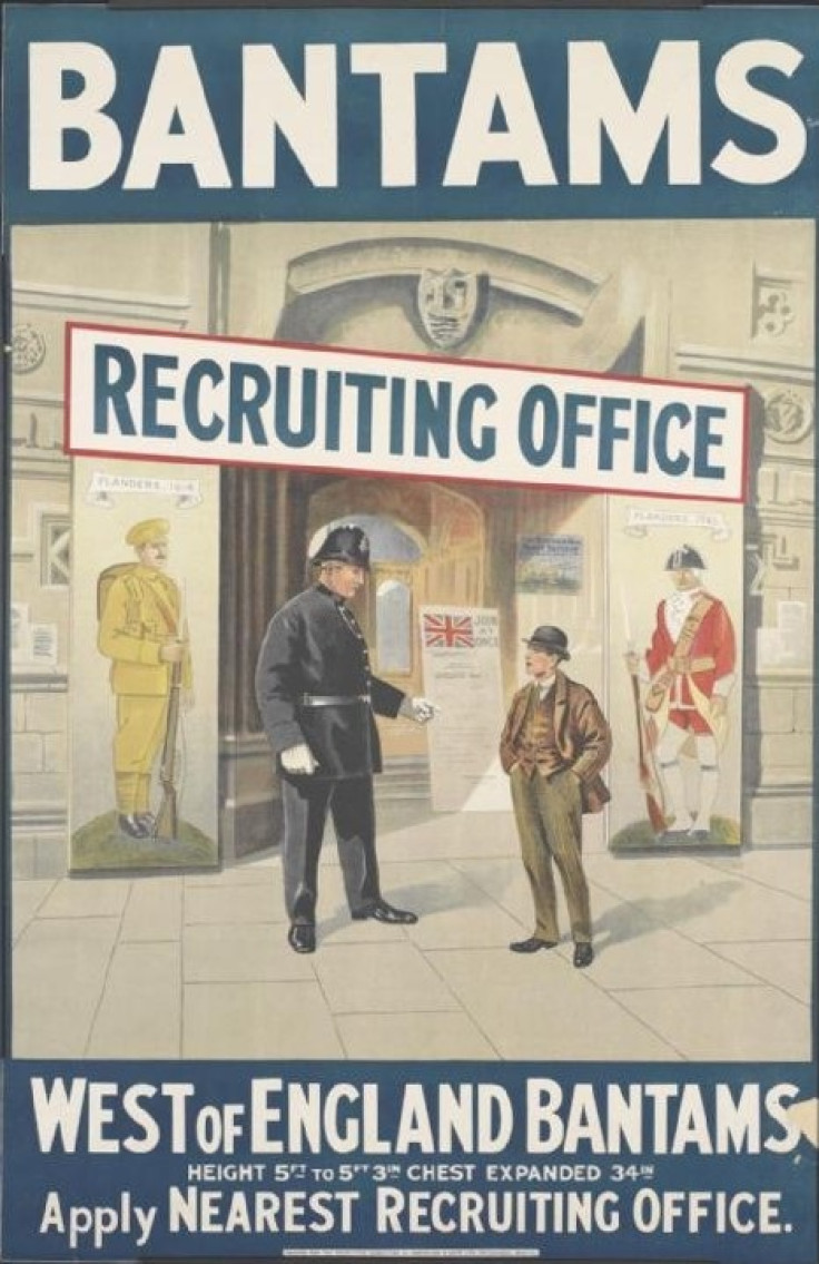 Bantam Battalion recruitment poster