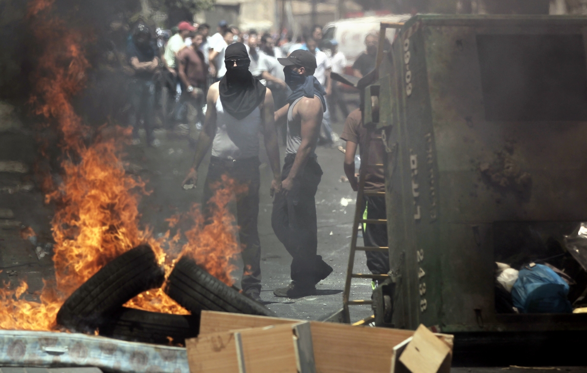 ISrael palestine protests july 25
