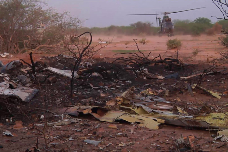 Air Algerie wreckage