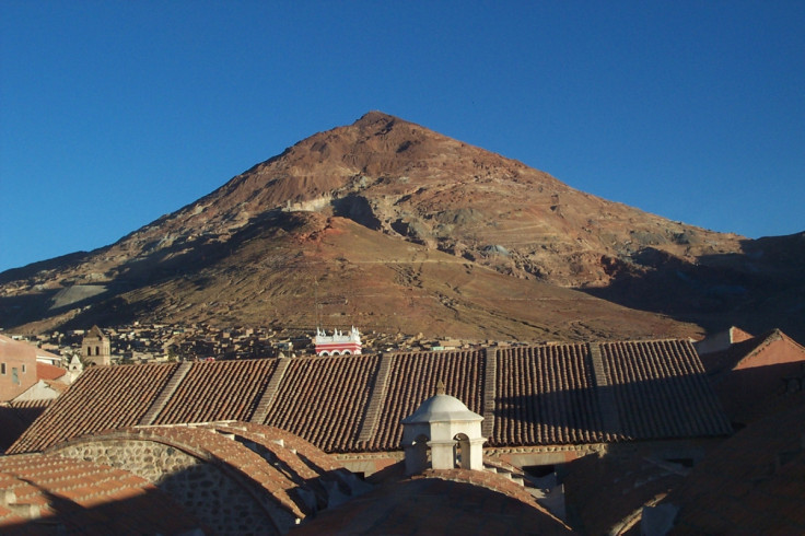 The ancient mining town of Potosi is at an altitude of 4,000 metres in the Andes mountains.