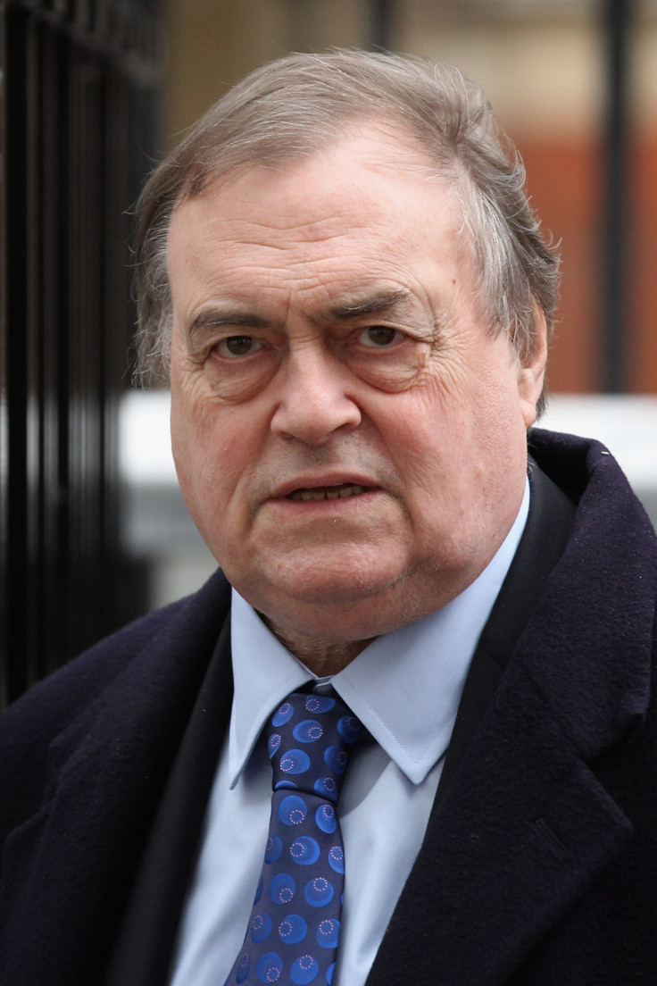 John Prescott has branded Israel's Gaza offensive a war crime. (Getty)