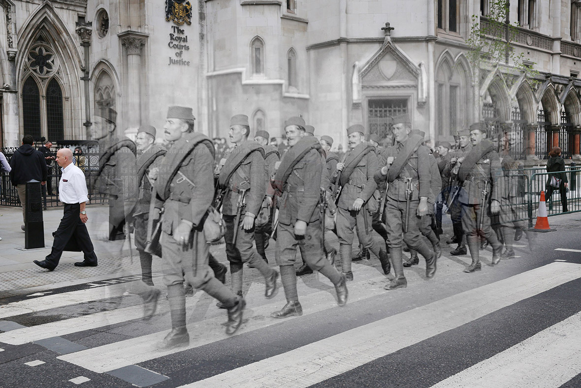 first world war scenes today