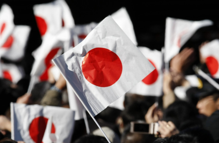 Japan flags