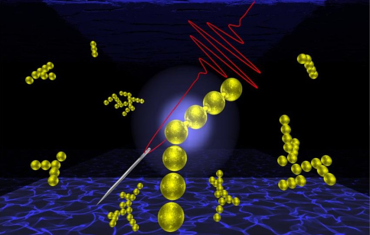 invisible nanoparticle thread