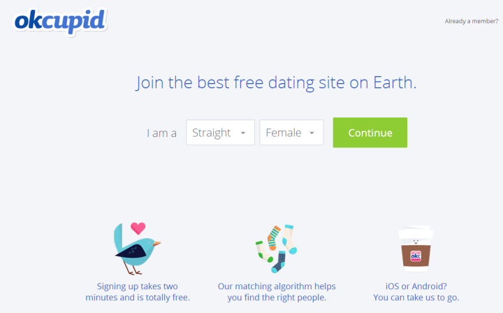dating site experiment