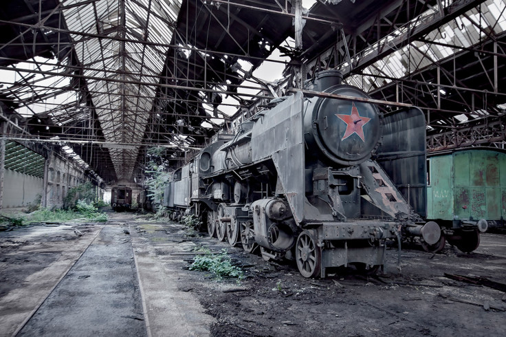 Hungary Máv Class 424 Steam Train