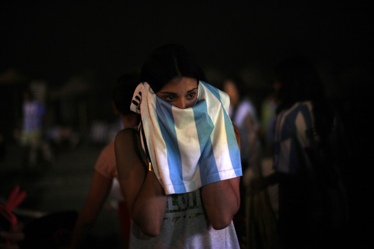 Argentina football fan