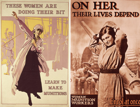 first world war women