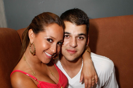 Rob Kardashian with Singer Adrienne Bailon