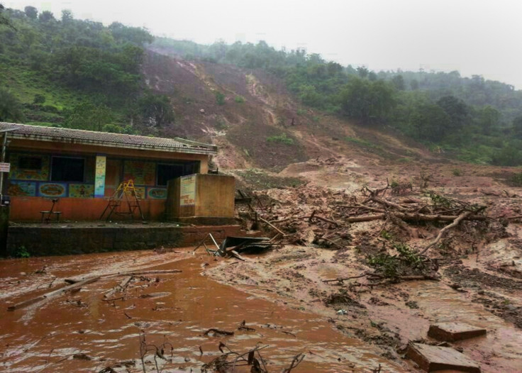 india landslide
