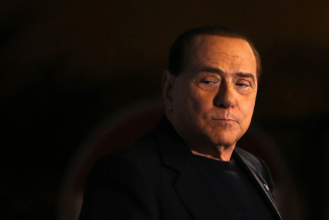 Top Sexiest Accent is Italian, According to Brits. Pictured Former italian Prime Minister Silvio Berlusconi