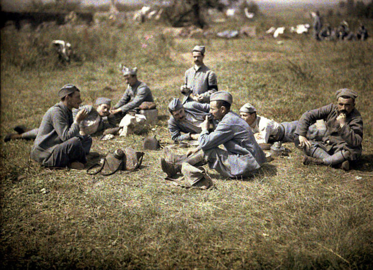 first world war in colour