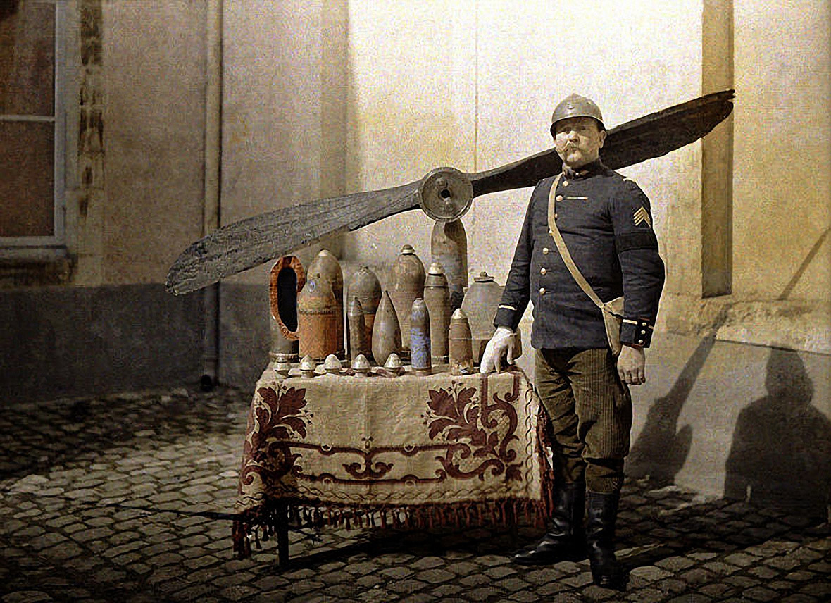 first world war in colour