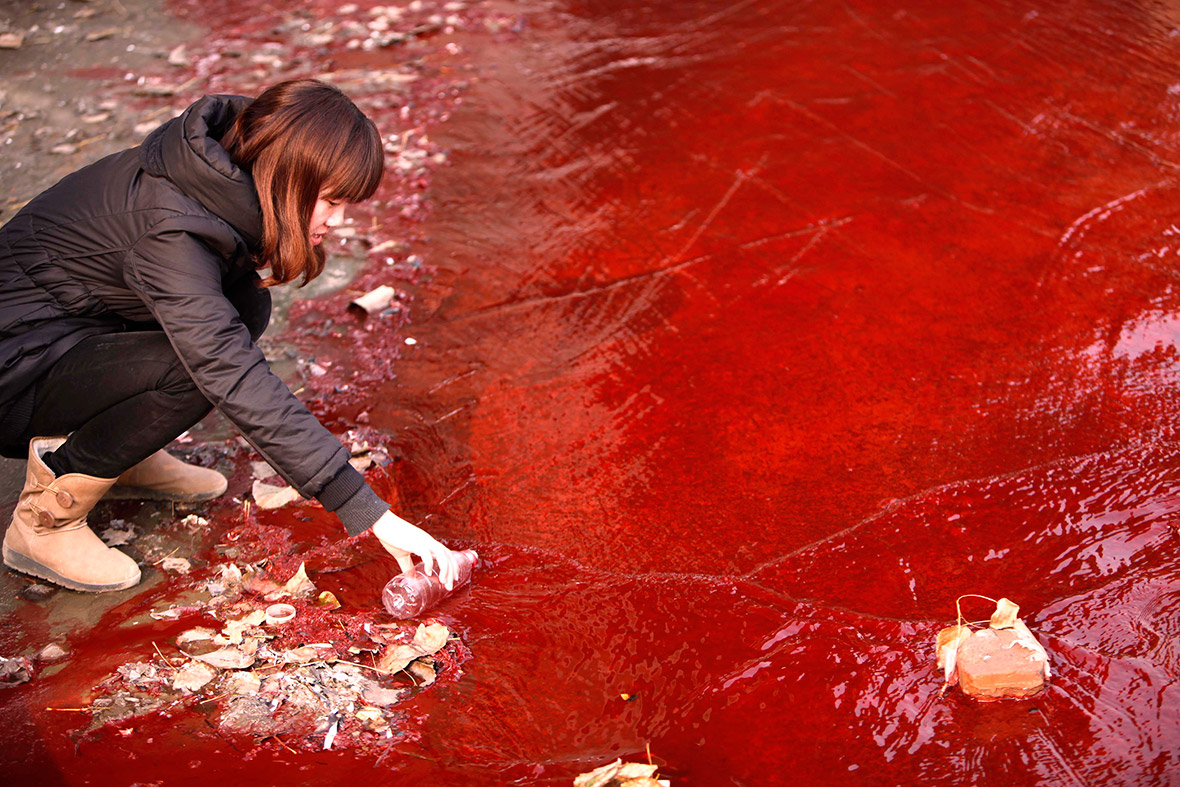 china water pollution