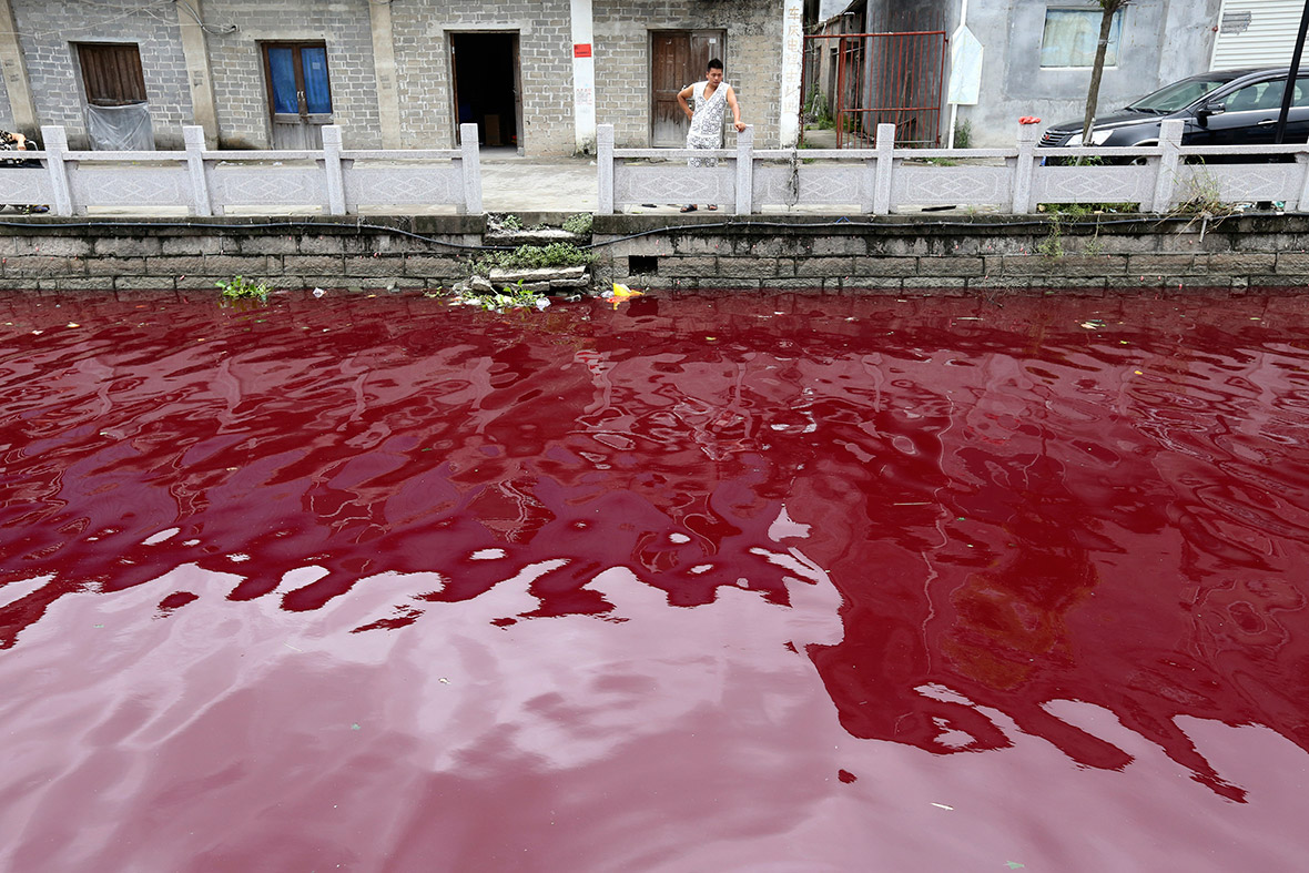china water pollution