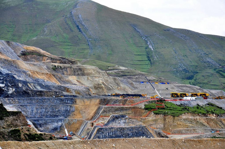 Las Bambas copper mine in Peru