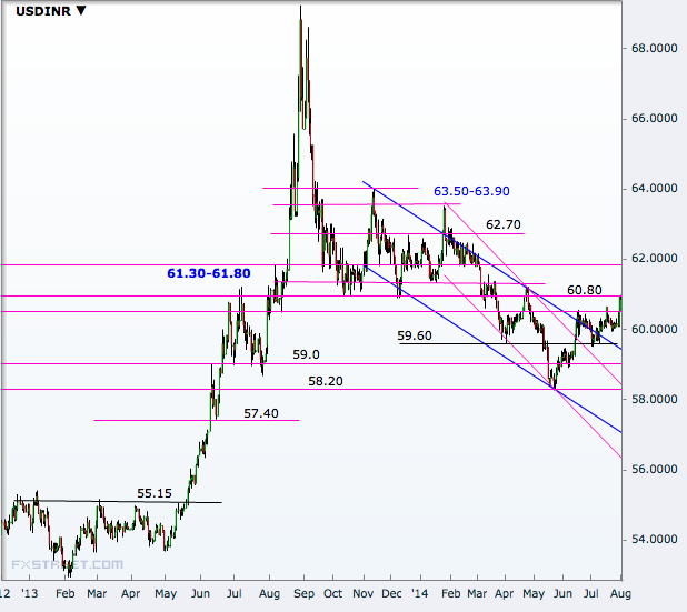 USD/INR Daily