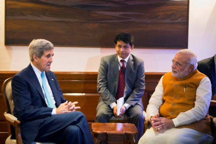 John Kerry Narendra Modi