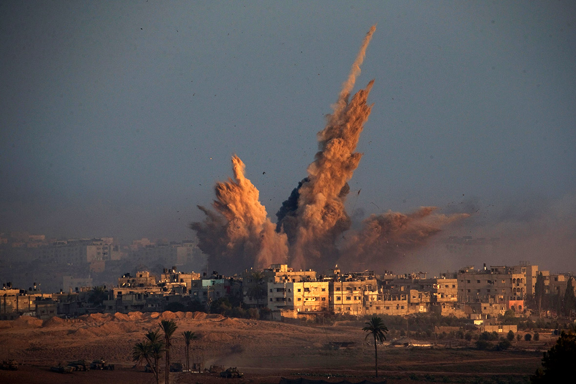 israel gaza airstrikes