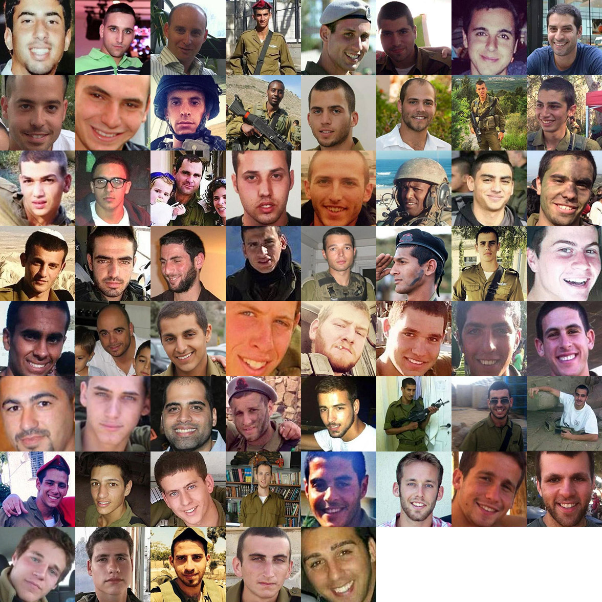 Gaza Strip: Who Are The 61 Israel Defence Forces Soldiers Killed In ...