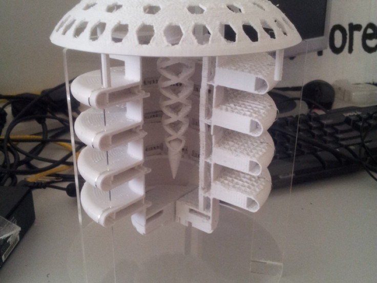 3D-printed Martian base 1