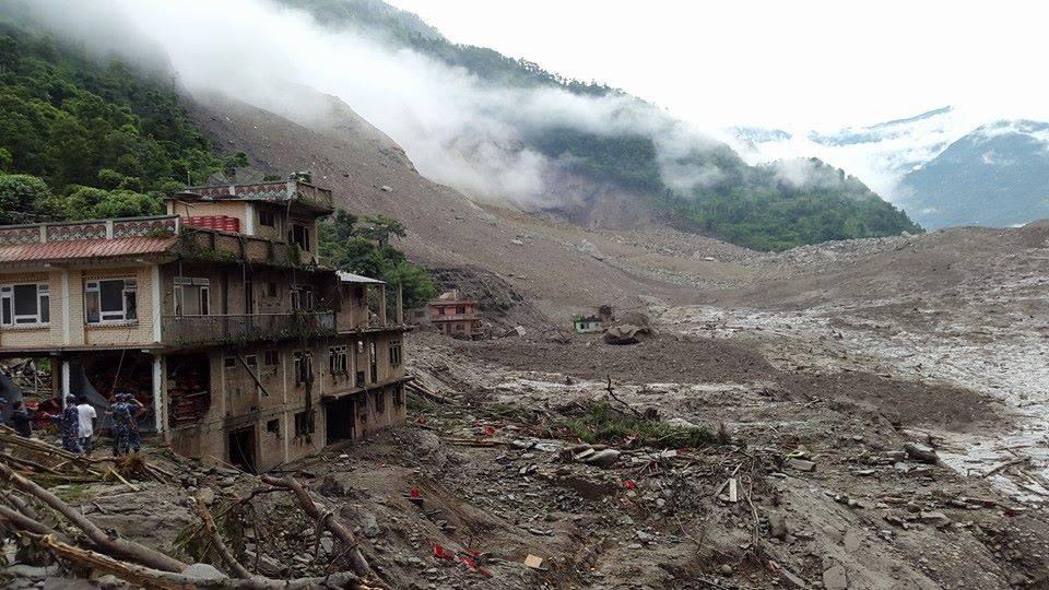 Many Missing And Major Flood Fears As Huge Landslide Kills 12 In Nepal