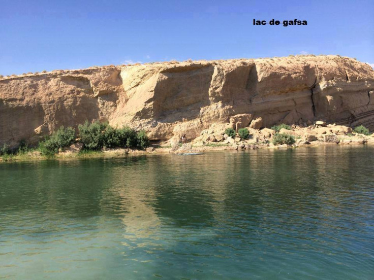 Lake Gafsa is around 25km from the Tunisian city of Gafsa.